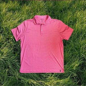 Kenneth Cole Golf Pink Polo Collared Shirt